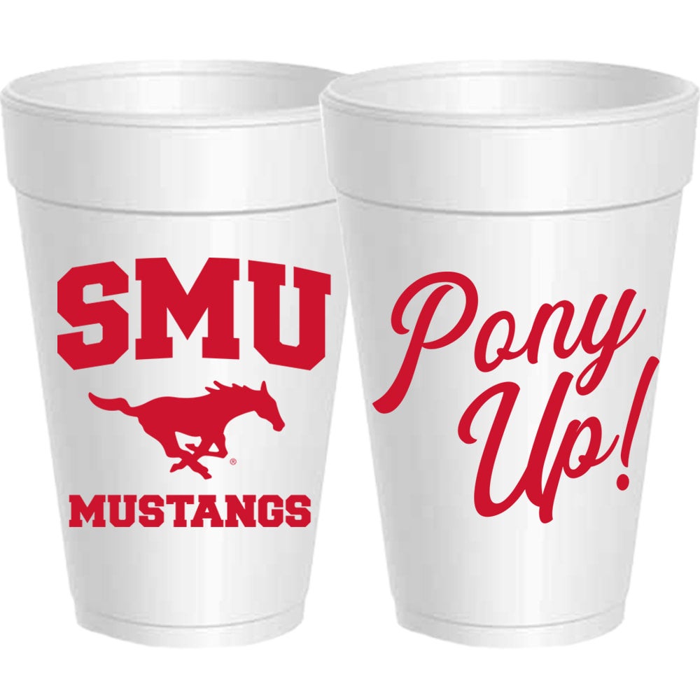 We high quality finally pulled the trigger, Imprinted Foam Cups, Antler, Styrofoam Cups (564)